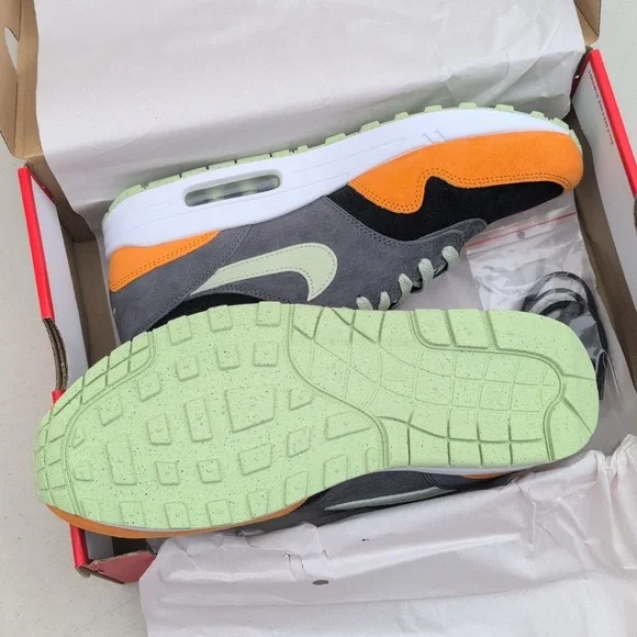 Nike Air Max 1 Premium - Honeydew Duck - Men's Size 10.5 ( DZ0482-001 ) - Picture 8 of 9